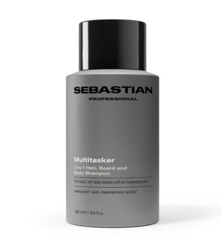 Sebastian Multi-Tasker 3-in-1 Hair, Beard & Body Shampoo